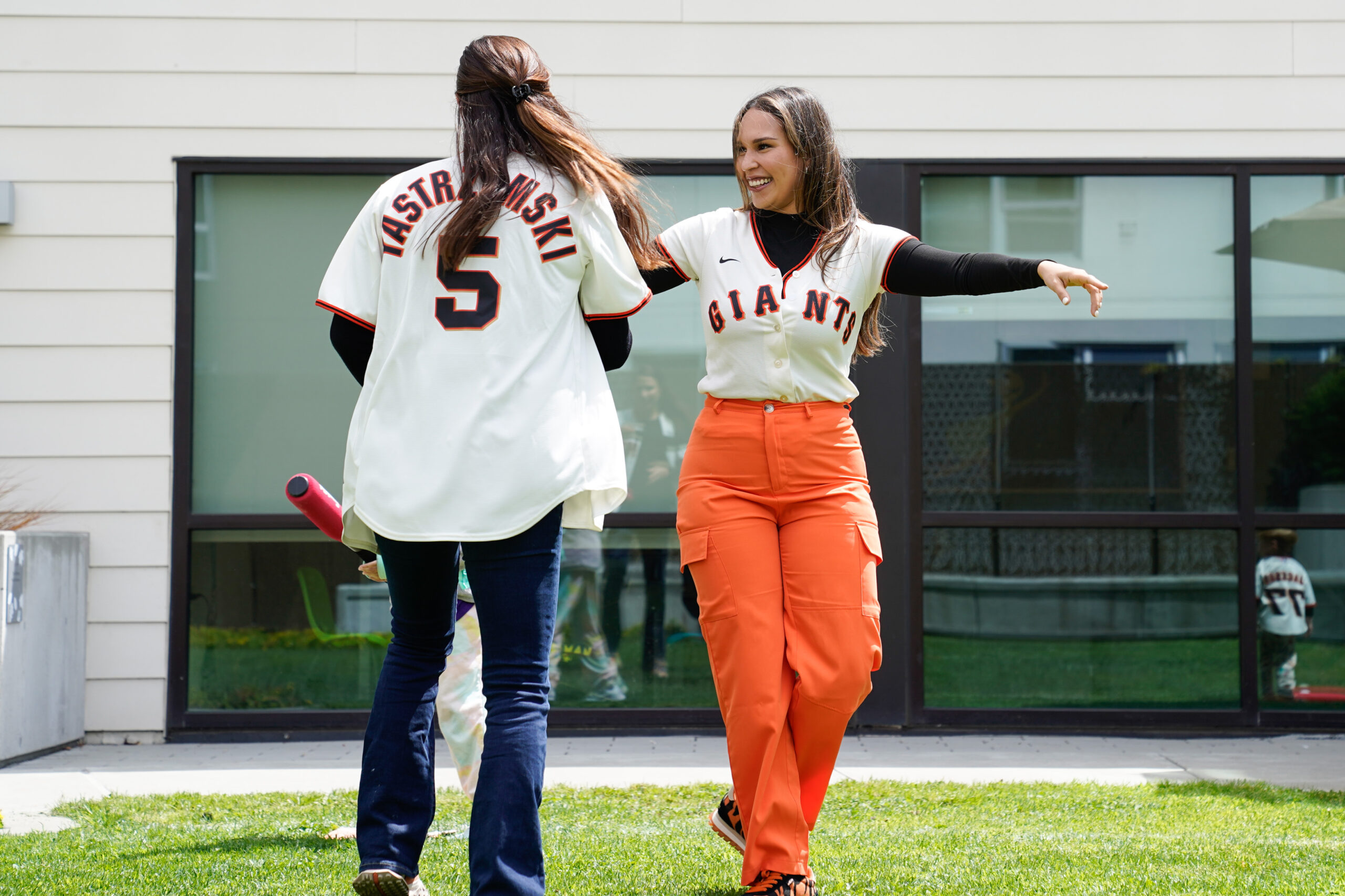 women in jerseys