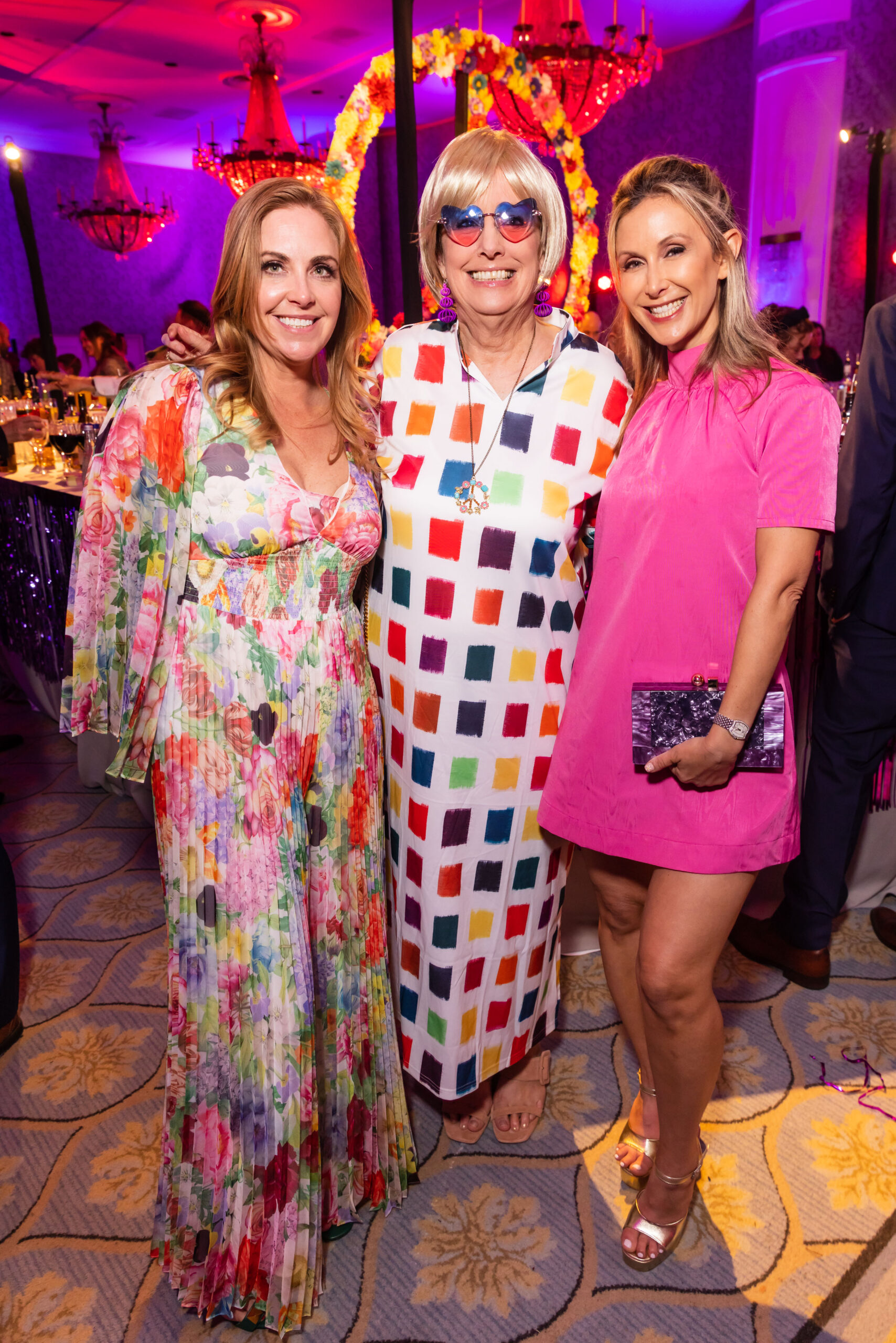 three women