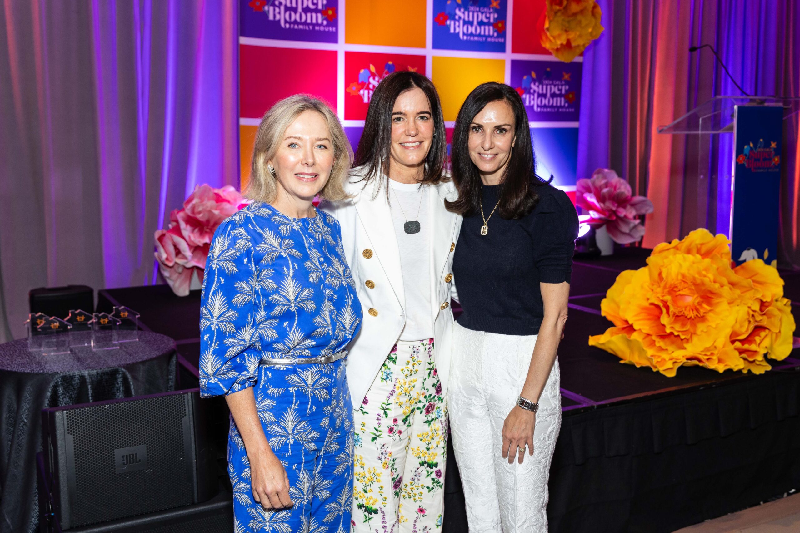 three women