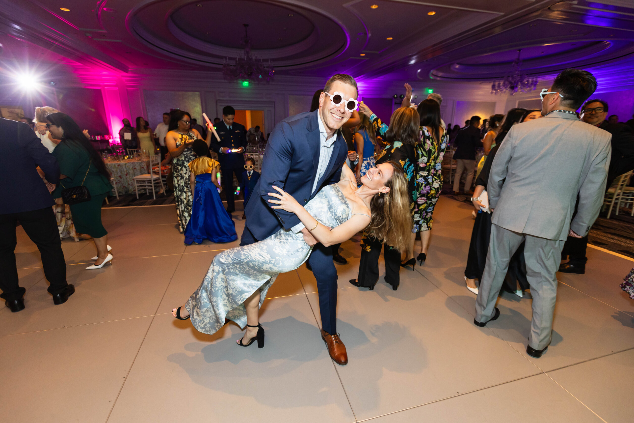 man and woman dancing