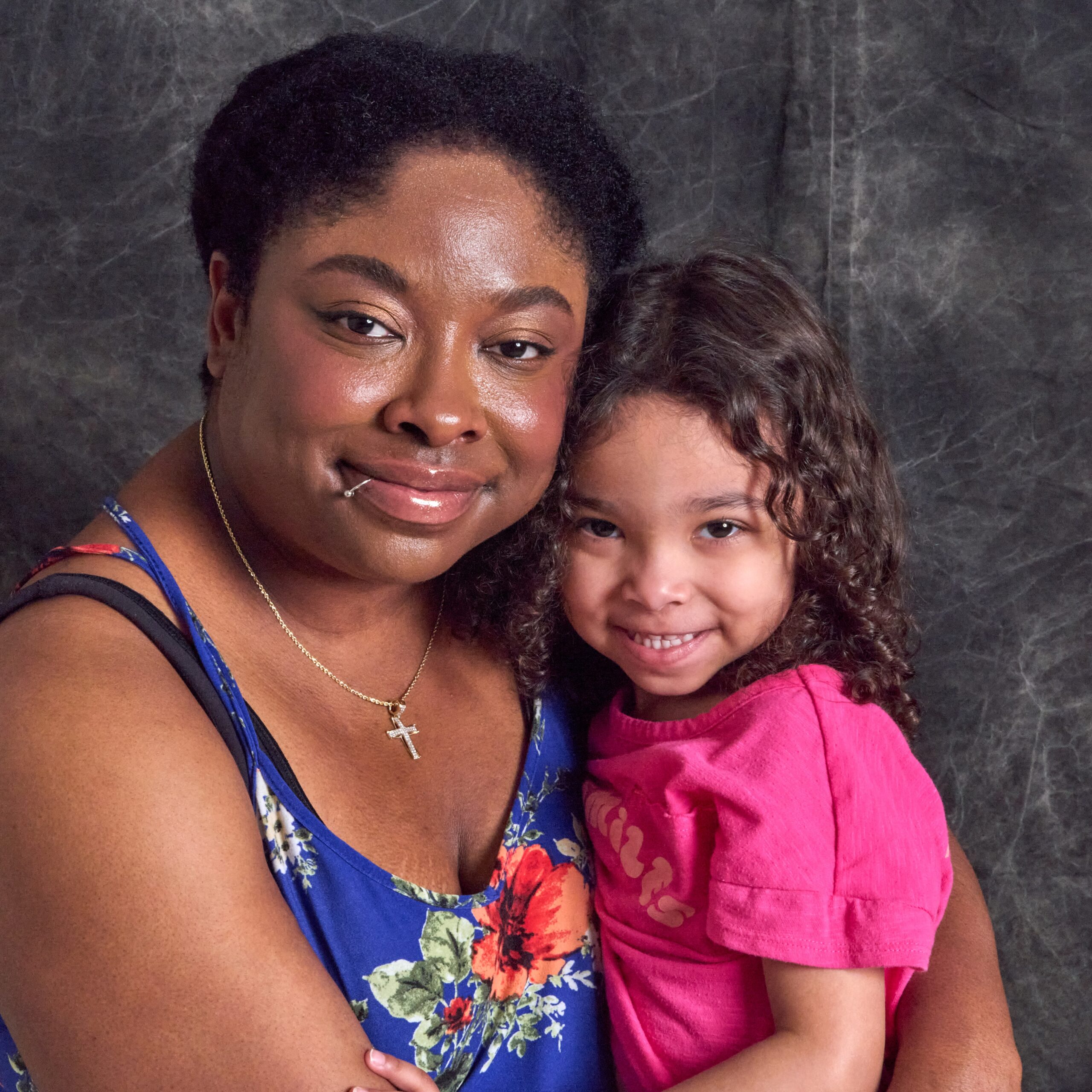 mom and daughter