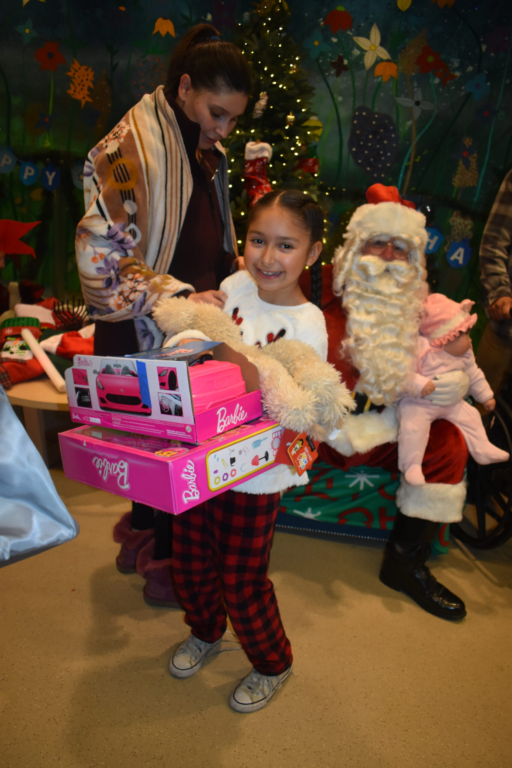 girl with present
