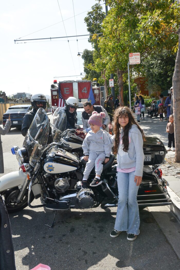 child on a motorcycle