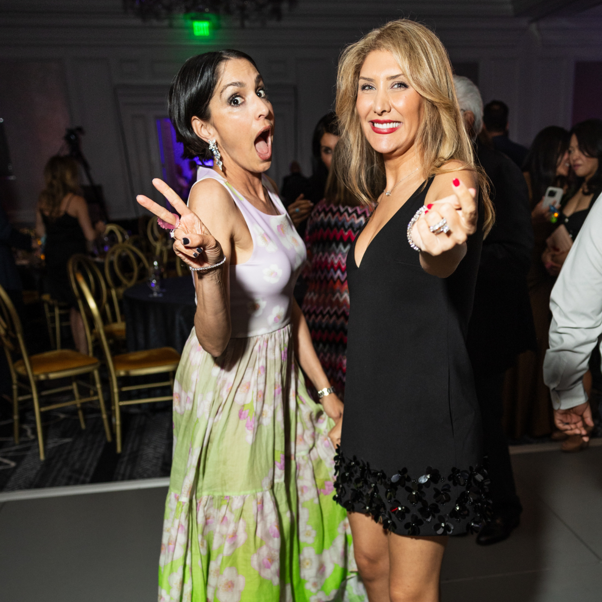 women dancing