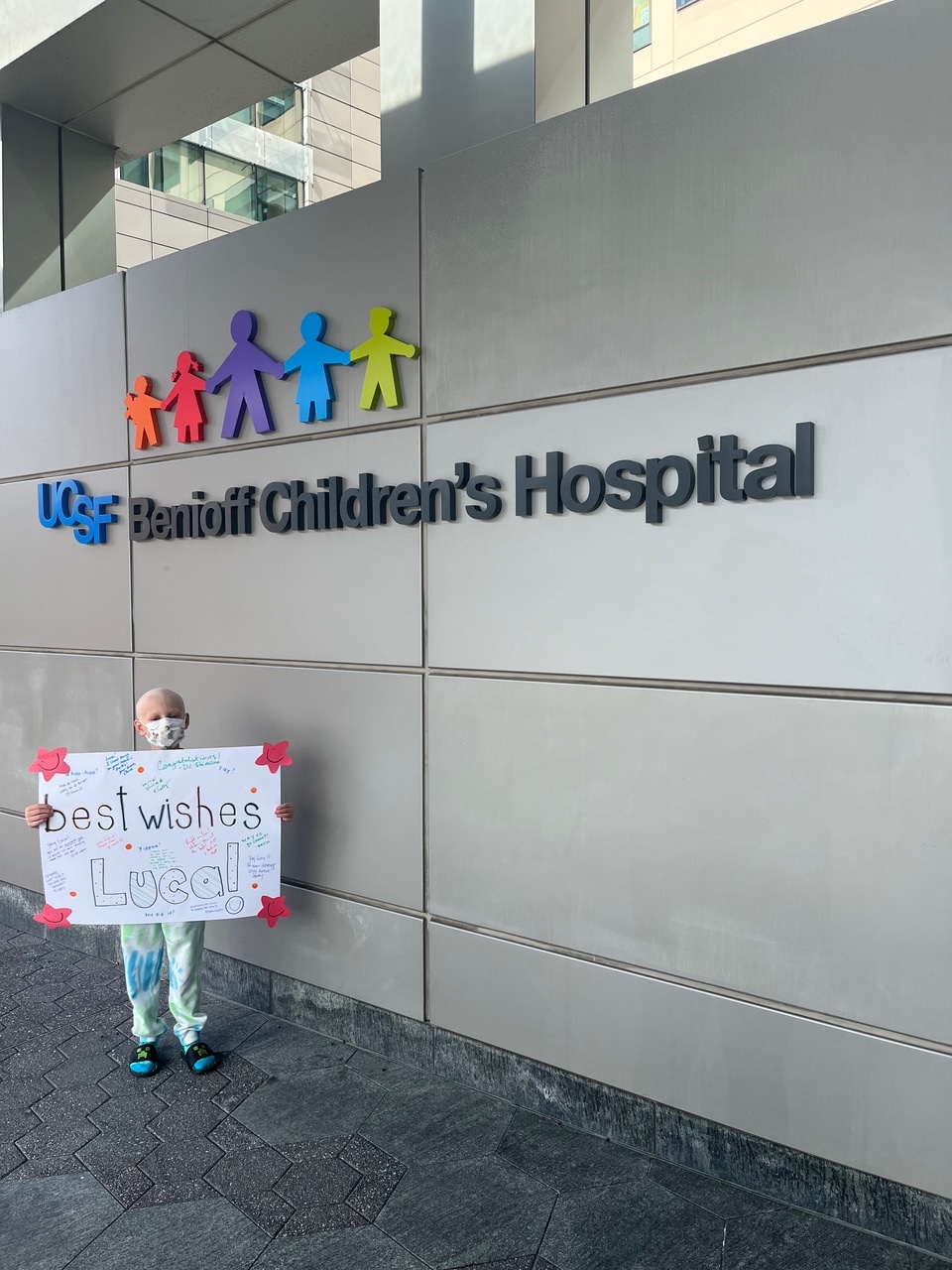 kid at hospital