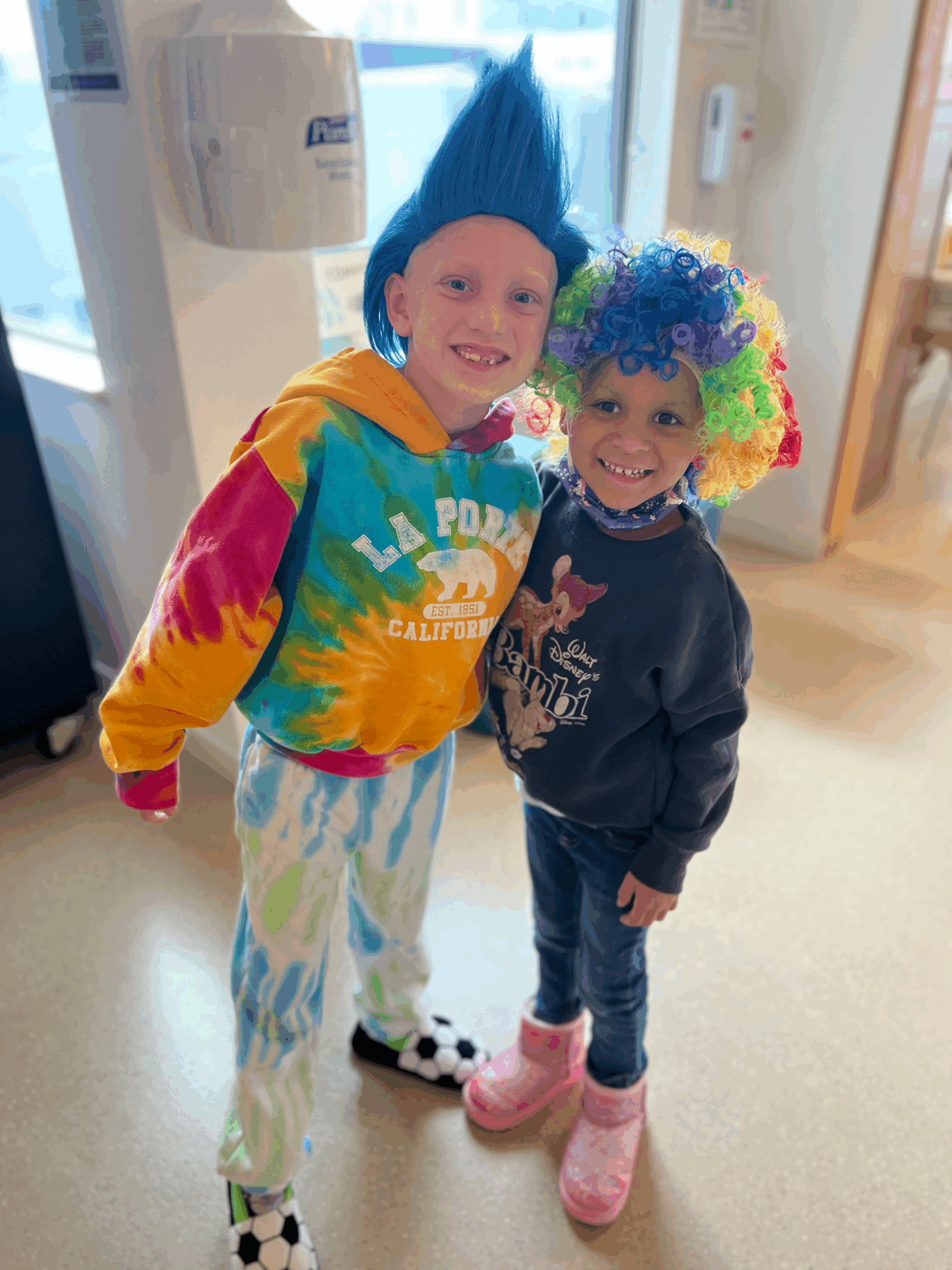 Addison and friend