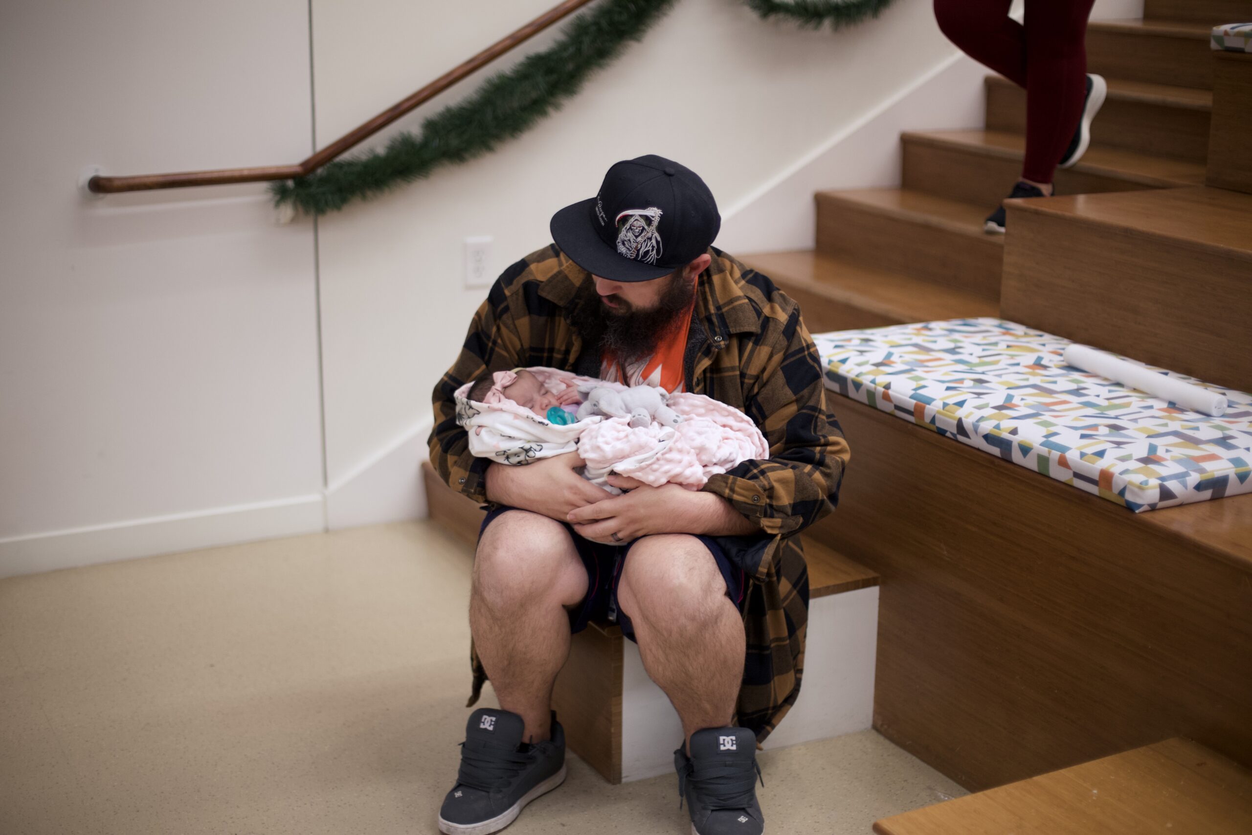 dad and baby
