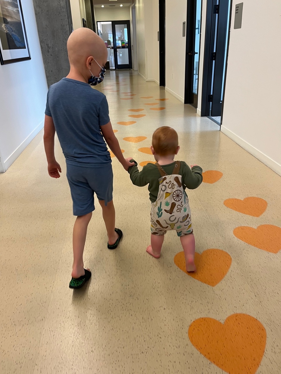 kids walking