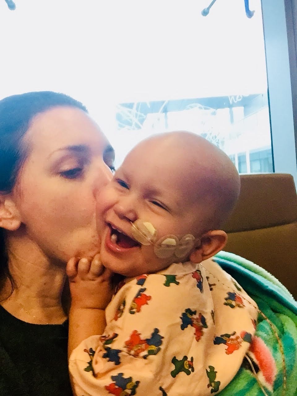 Jocelyn with mom