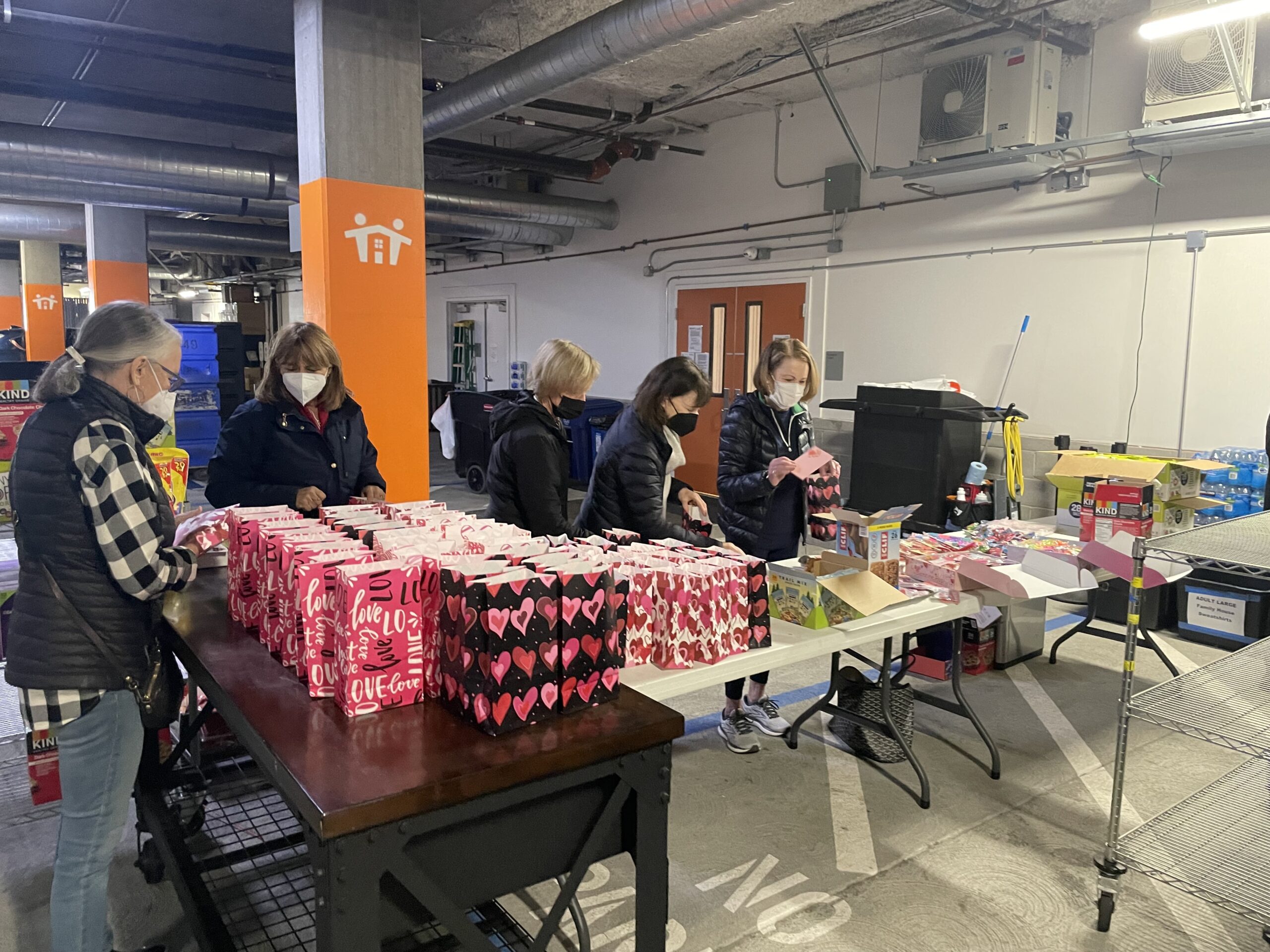 volunteers