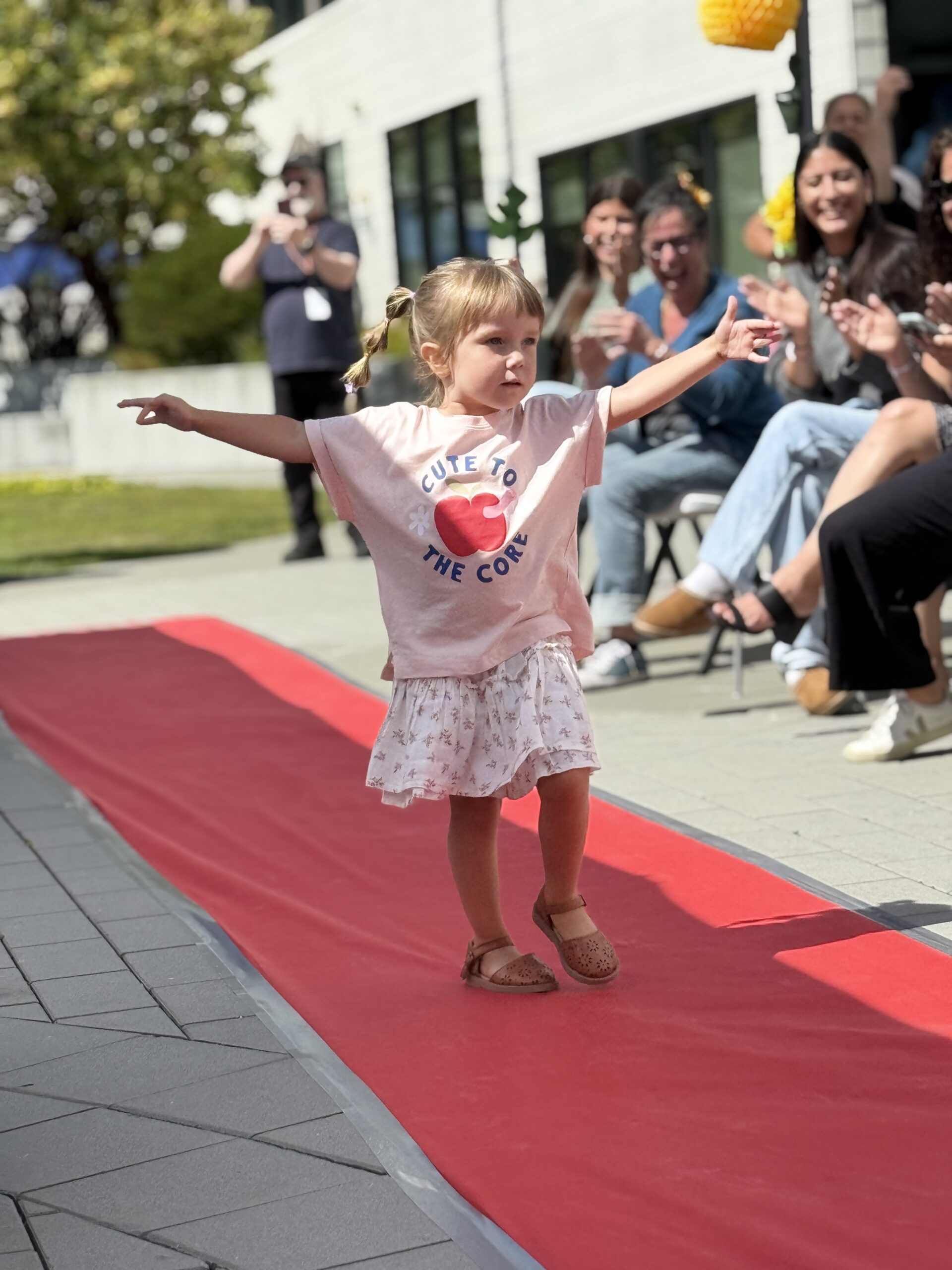 girl twirling