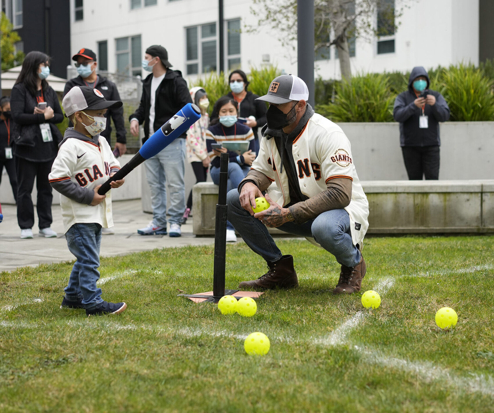 boy and baseball player