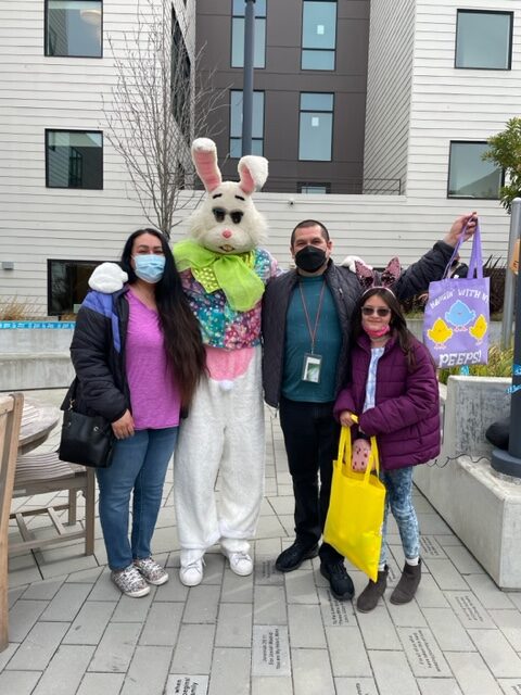 bunny and family