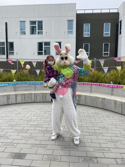 bunny and girl