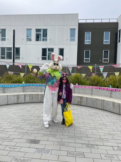 bunny and girl