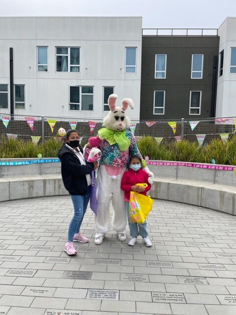 bunny and family