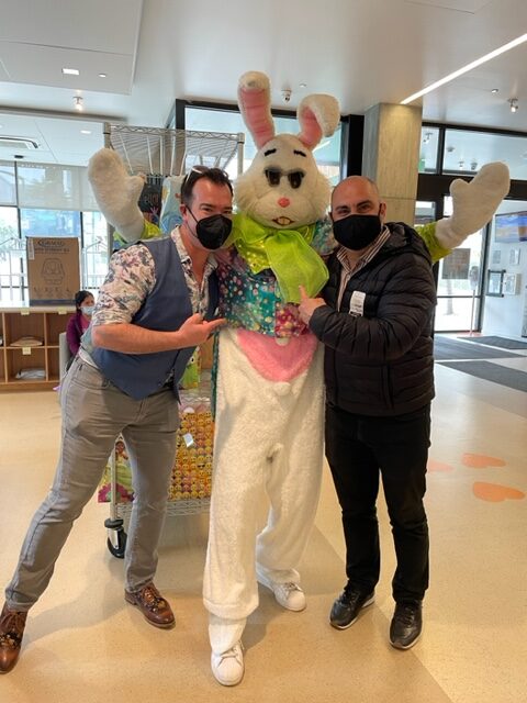 bunny and men