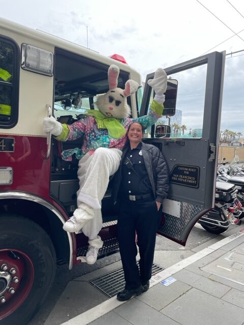 police and bunny