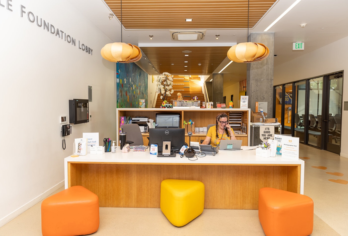 front desk
