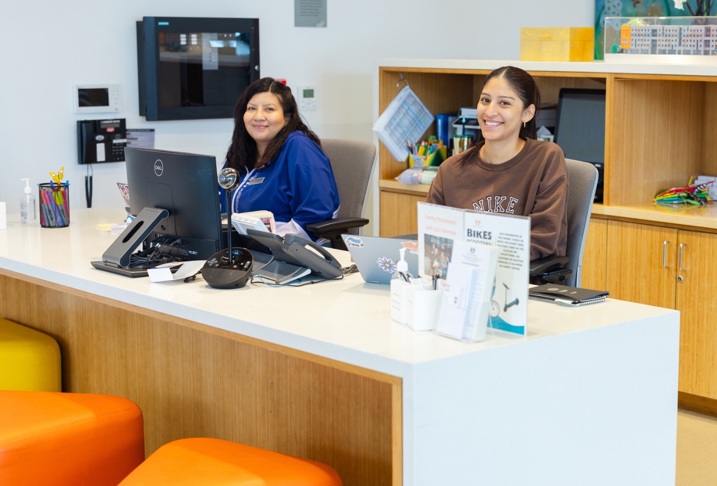front desk